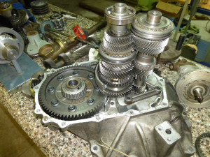 Disassembled Gearbox 